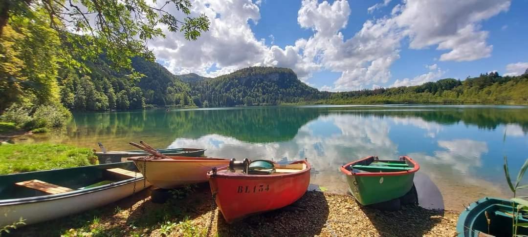 Le Jura En Toutes Saisons Piscine, Spa, Location Vtt, Balades 2Cv, Climatisation Bonlieu Zewnętrze zdjęcie