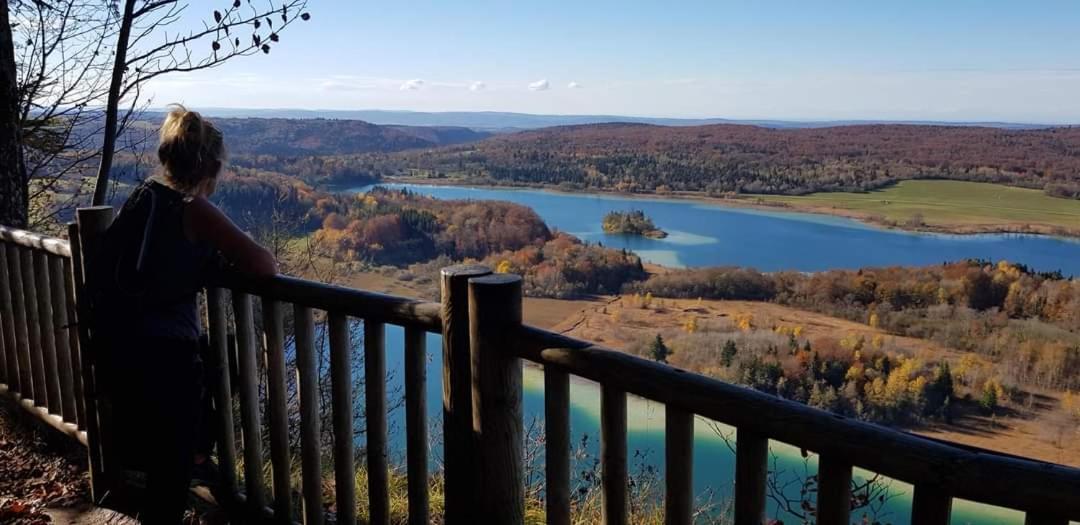 Le Jura En Toutes Saisons Piscine, Spa, Location Vtt, Balades 2Cv, Climatisation Bonlieu Zewnętrze zdjęcie